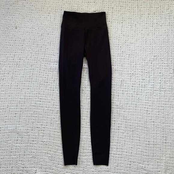 Kit & Ace Brown Corsica On-The Move Leggings - Size 0 - Picture 1 of 5